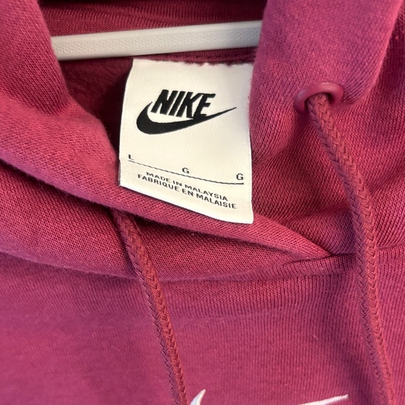 Nike Women's Maroon Hoodie - Picture 2 of 4